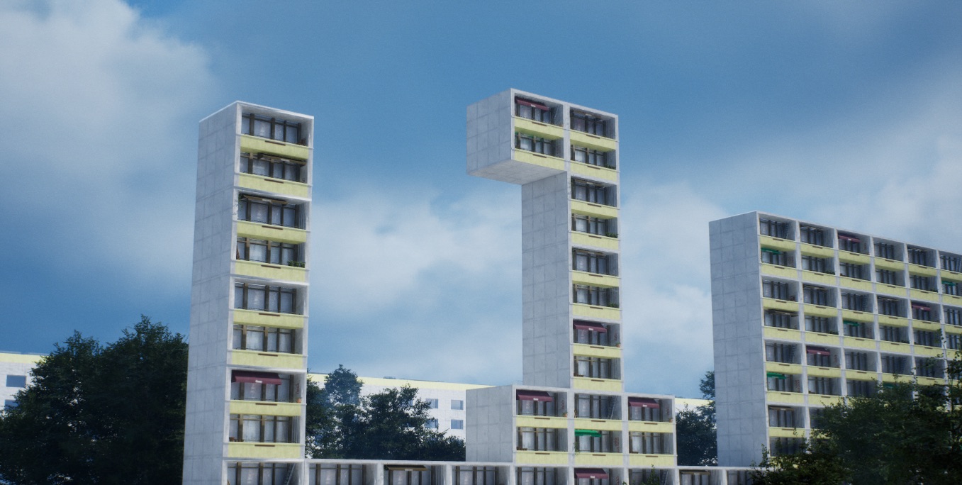 Block Tetris architectural level